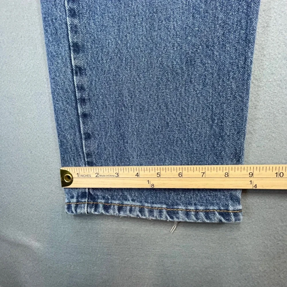 Levi's Blue 550 Relaxed Fit Tapered Leg Jeans Mens 40x36